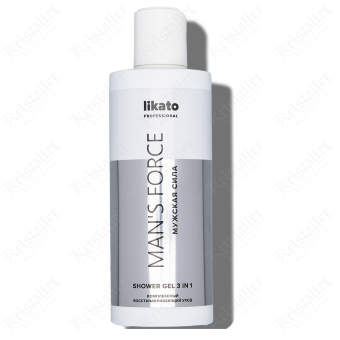 Гель для душа 3 в 1 Man's Force