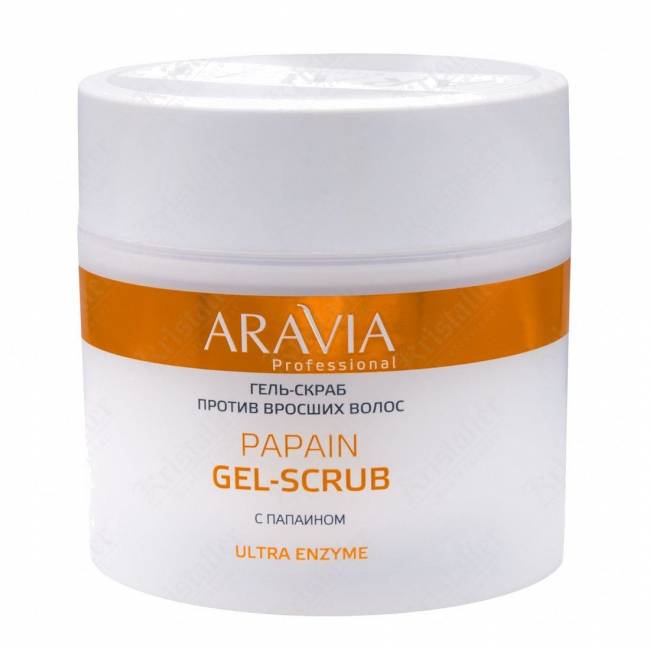 Гель-скраб против вросших волос Papain Gel-Scrub Гель-скраб против вросших волос Papain Gel-Scrub
