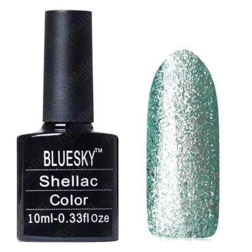 Гель-лак Bluesky Shellac № BJ09, Серия Глиттер, 10 мл.