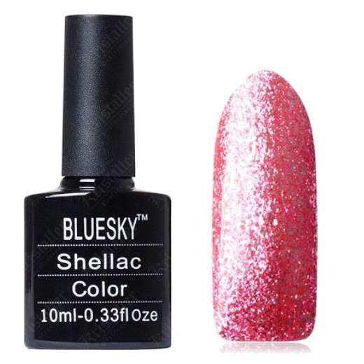Гель-лак Bluesky Shellac, BJ12, Серия Глиттер, 10мл.