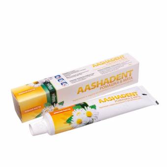 Зубная паста ромашка и мята, Aasha Herbals