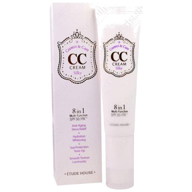 Многофункциональный СС крем Correct and Care CC Cream 01 Silky Многофункциональный СС крем Correct and Care CC Cream 01 Silky