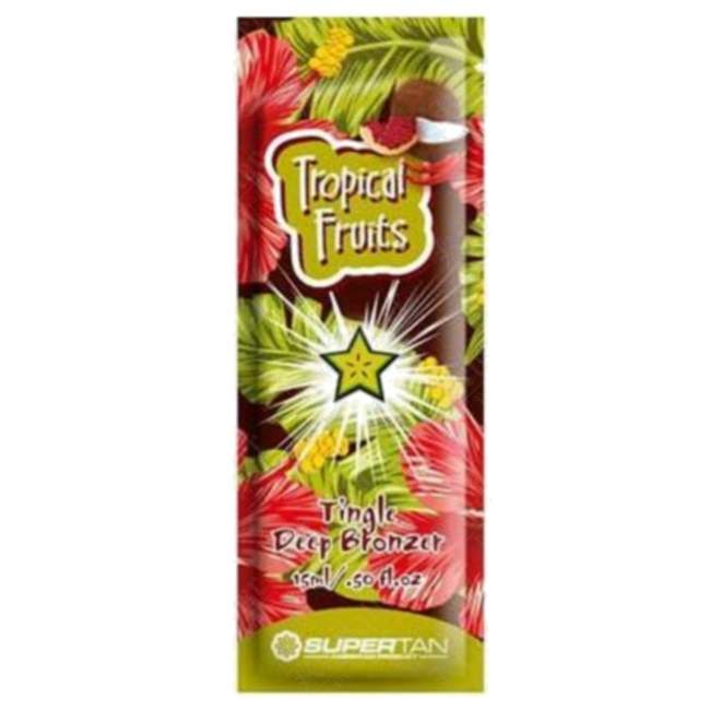 Крем для загара тропические фрукты с тингл-эффектом Tropical Fruits Крем для загара тропические фрукты с тингл-эффектом Tropical Fruits