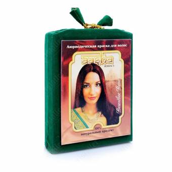 Аюрведическая краска для волос, Aasha Herbals, вишневое вино Аюрведическая краска для волос, Aasha Herbals, вишневое вино