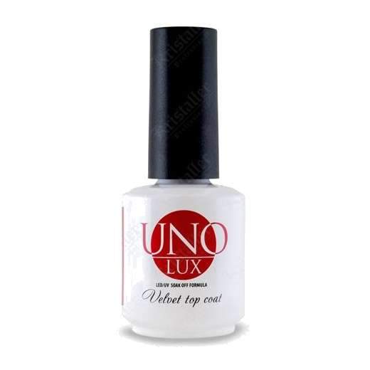 Топ для гель-лака с бархатным эффектом Uno Lux Velvet Top Coat