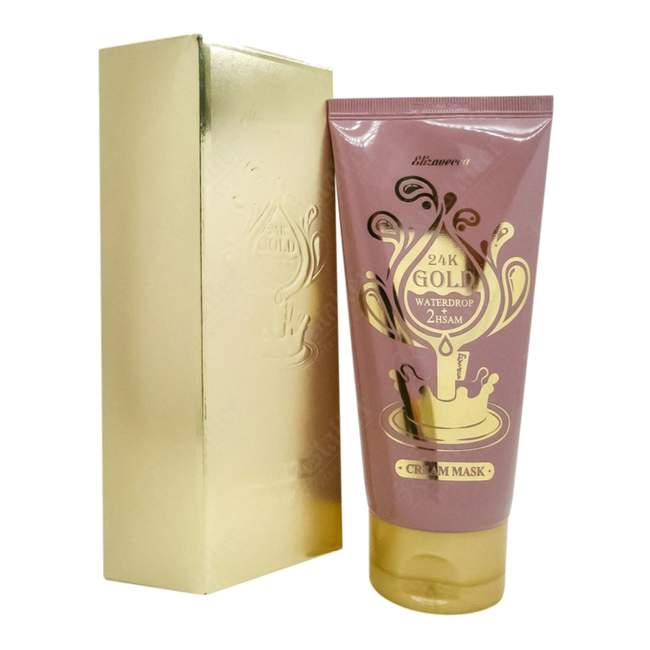 Крем-маска для лица 24K Gold Waterdrop + 2HSAM Cream Mask Крем-маска для лица 24K Gold Waterdrop + 2HSAM Cream Mask