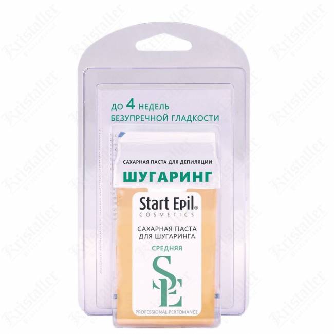 Набор паста в картридже «Средняя» + бумажные полоски, Start Epil Набор паста в картридже «Средняя» + бумажные полоски, Start Epil